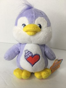 cozy heart penguin plush