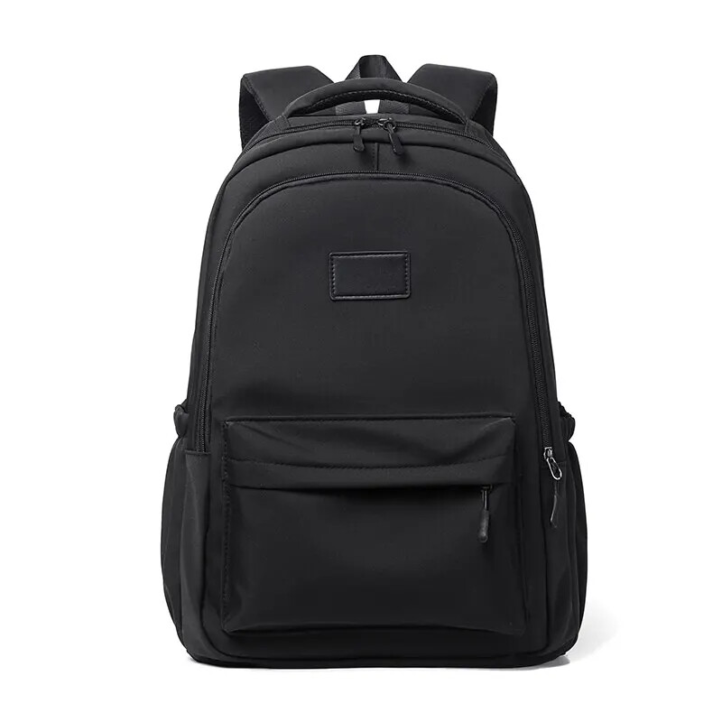 Men Women Universal School Bag Leisure Solid Color Outdoor Sports Shoulder Bag