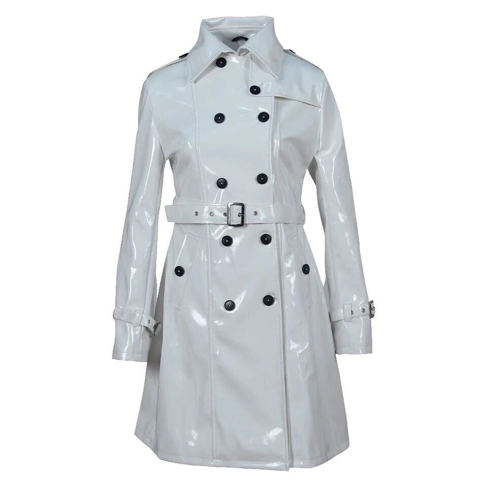 Handmade blanco abrigos, chaquetas y chalecos para Mujeres