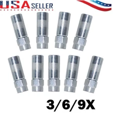 New For Dewalt Heavy Duty 1/8 In. Npt Grease Best Gun Coupler (3/6/9-pack)