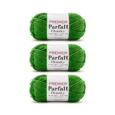 Bundle of 3 - Premier Yarns Parfait Chunky Yarn - Sour Apple 1150-86