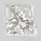 0.35 Carat E VS2 Princess Natural Enhanced EARTH MINED Diamond 3.85X3.84mm VIDEO — photo 3