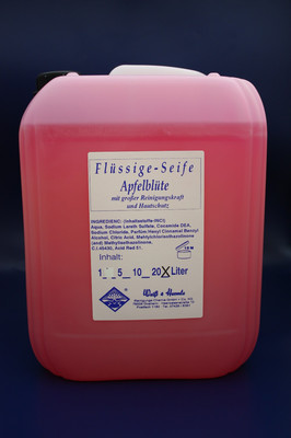 20 Liter FLÜSSIGE SEIFE APFELSEIFE FLÜSSIGSEIFE LIQUID SOUP SAVON LIQUIDE LAVAGE