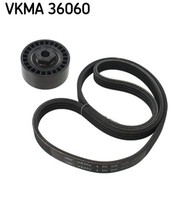 SKF Keilrippenriemensatz Vkma 36060 FüR Dacia Sandero Nissan Renault Kubistar 1
