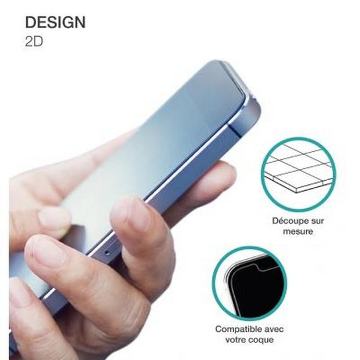 Écran iPhone SE rayé ? Vitre de protection SmartFrame anti-rayures