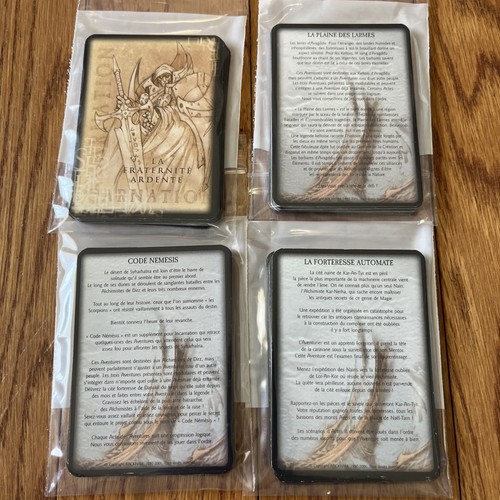 French Scenario Card Packs For Rackham Confrontation
