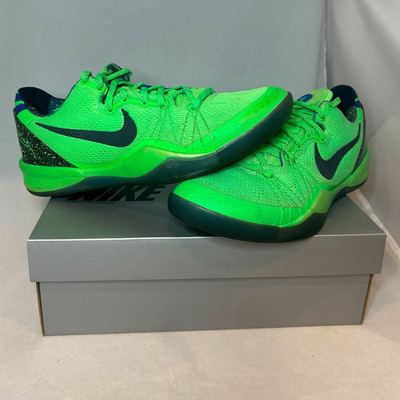 Nike Kobe 8 Elite Superhero Poison Green/Blackened Blue Low Top 586156-300