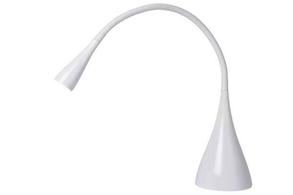 Led Tischlampe Weiß BüRo 48,5 Cm 3000 K Dimmbar Schreibtisch Leuchte Verstellbar-image