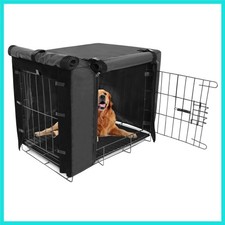 Durable Dog Crate Cover Double Door for Large pet Cover Kennel Covers Univers...