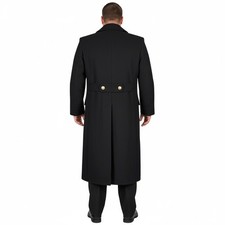 BW Bundeswehr Marinemantel schwarz Gr. 44-56 Wintermantel Offiziersmantel