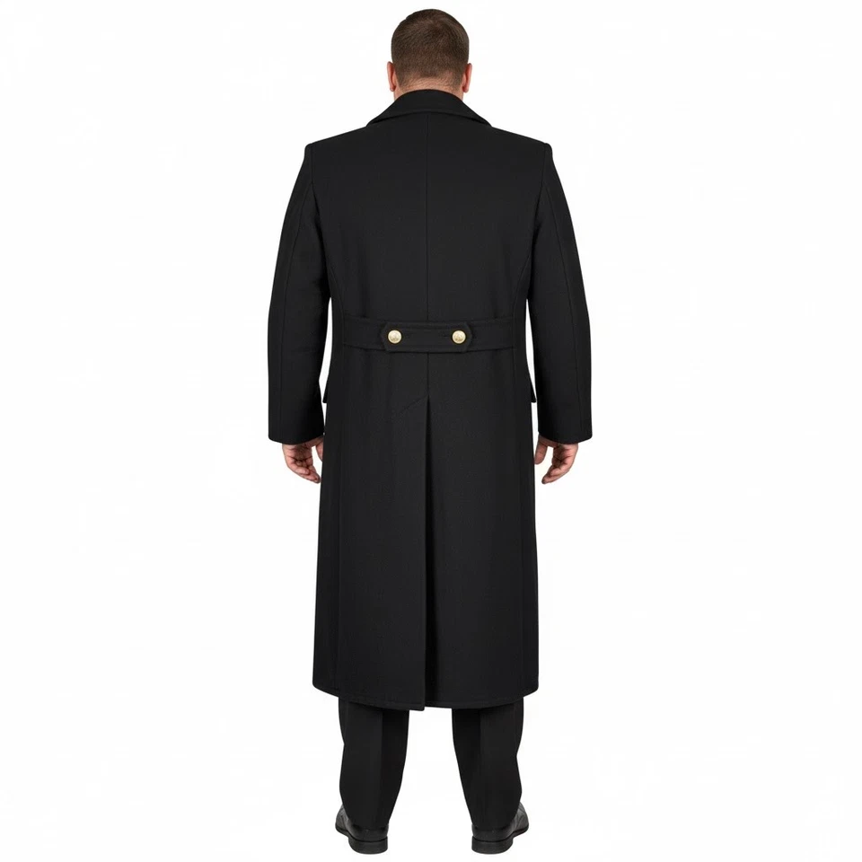BW Bundeswehr Marinemantel schwarz Gr. 44-56 Wintermantel Offiziersmantel - Bild 4 von 4