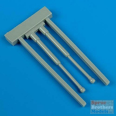 QBT48255 1:48 Quickboost Hurricane IID 40mm Gun Barrels (HAS kit) #48255