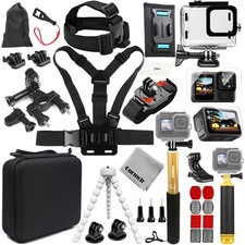 Accessory Kit for Gopro Hero 13 12 11 10 9 Camera, Essential Accessories Kit ...