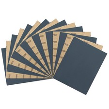 15 Pack 9x11 Inch Wet Dry Sandpaper 800 Grit Waterproof Abrasive Sand Paper