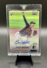 Topps 2022 Stadium Club Autographs #SCBA-SW-Spenser Watkins-RC- Orioles