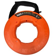 Klein Tools 56383 Multi-Groove Fish Tape 100 ft (30.5 m) Orange Sheath