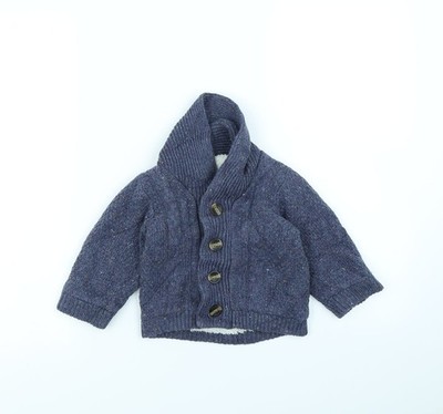 Babyjacke UK Größe 12 Monate Muskatblau