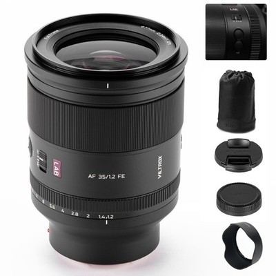 VILTROX 35mm F1.2 LAB FE(N) Full Frame Auto Focus Prime Objektiv für Sony E-Moun