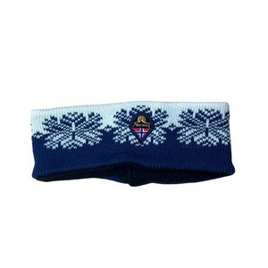 Headband Norway Snowflake Navy One Size