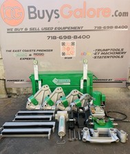 Greenlee 881 Conduit Bender 2.5”-4” Rigid EMT Hyd Pump 1813 Table + WARRANTY