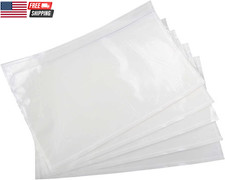 Clear 7.5'' X 5.5'' Packing List Envelopes, Adhesive Shipping Label Pouches/Slee