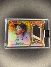Blake Snell 2022 Topps Dynasty Patch Autograph /10 Memorial Day Padres #DAP-BS6