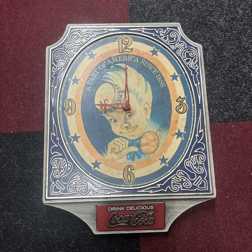 1974 Vintage Coke Cola Clock (Used)
