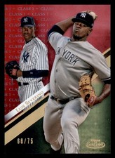 2019 Topps Gold Label Luis Severino #68/75 Class 1 Red #45 Baseball Card