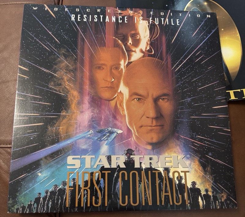Star Trek First Contact Laserdisc Widescreen edition