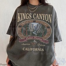 Vintage Kings Canyon National Park Comfort Tee Shirt Retro Style Gift
