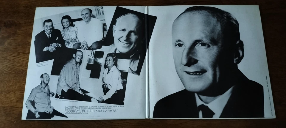 Double LP Vinyles 33 T  Bourvil "C'était bien" / Pathé 2 C 178-14997/8 / Fr 1979 - Photo 3/4