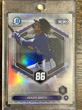 Roldy Brito 2026 Topps Bowman Chrome Top 100 #BTP-86 - Rockies