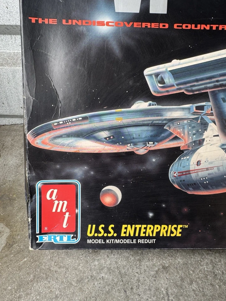 SEALED NEW AMT - #8617 - Star Trek VI - U.S.S. Enterprise - Image 2 of 4