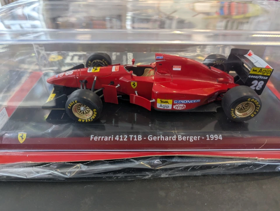 Ferrari 412 T1B - Gerhard Berger - 1994 - Le grandi Ferrari F1 - 1:24 nr 71 - Immagine 2 di 4