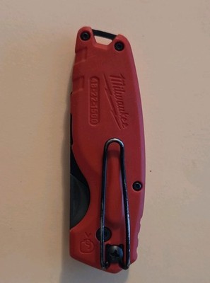 Milwaukee Fastback Folding Utility Knife Red/Black 48-22-1500