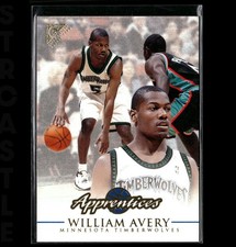William Avery 1999-00 Topps Gallery #138 Minnesota Timberwolves 🏀 (RC)