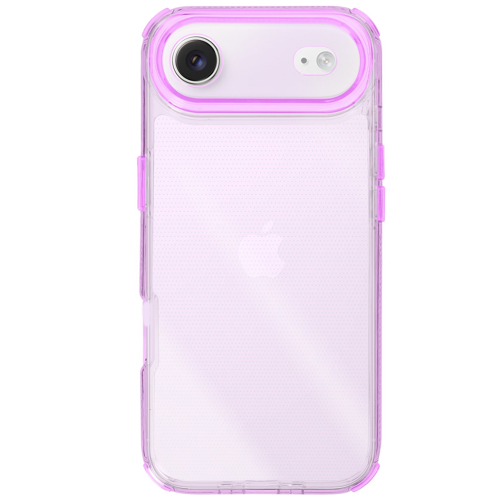 Coque bi-matière iPhone Air avec grip antidérapant et protection antichoc grise