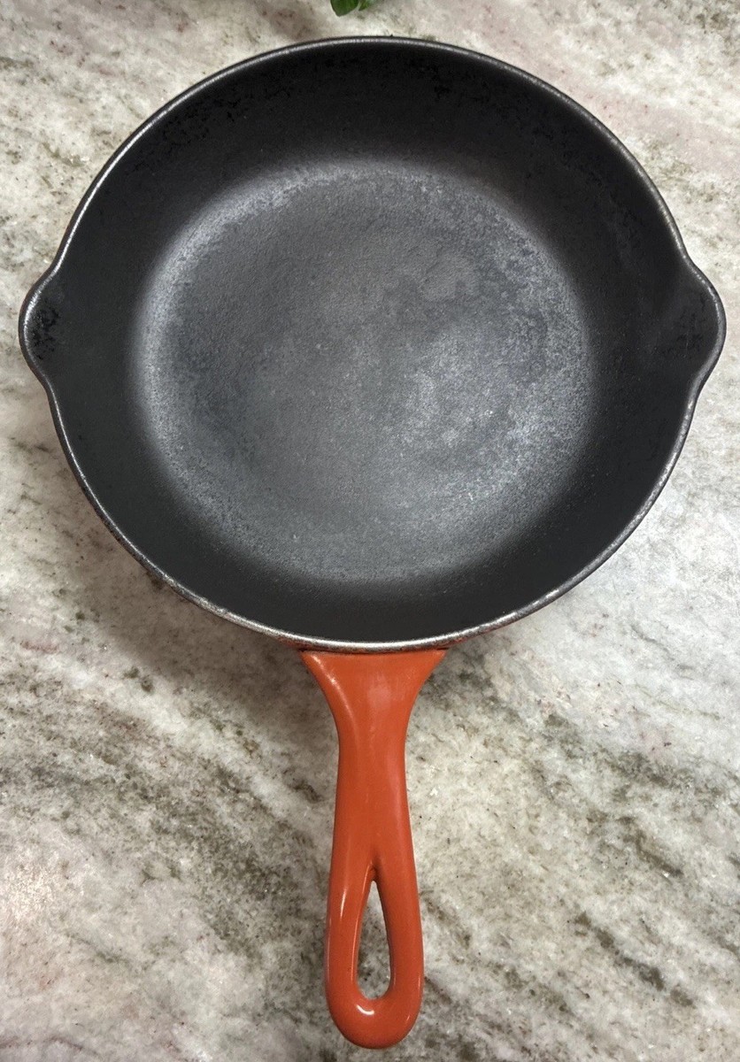 LE CREUSET Friteuse Enzo Mari La Mama Orange Volcanic