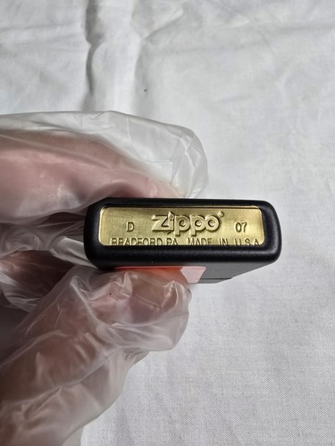 Zippo 2007 Kit Rae Vaelen Black Matte Lighter. NEW SEALED UNUSED. RARE - Picture 8 of 9