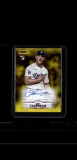 2025 Stadium Club #SCBA-BCA Ben Casparius Base Autographs Yellow Foil