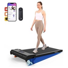 Lichico Walking Pad Under Desk Treadmill, Exercise Machine w/Remote For Parts 