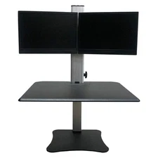 VICTOR DC350A Standing Desk Converter,28 in W,Black 60KX36
