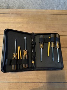 Travel Computer Tech PC Service Repair Tool Kit zip case