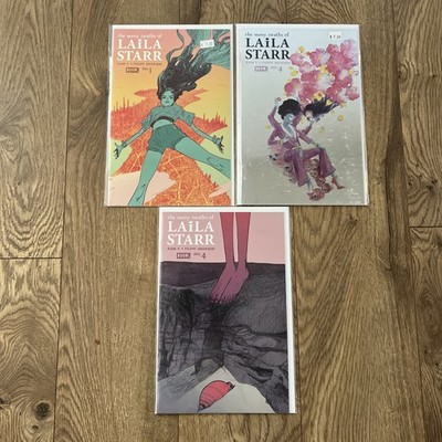 The Many Deaths of Laila Starr 1 4  ~ Cover Variant  and 1st Print ~ 2021 