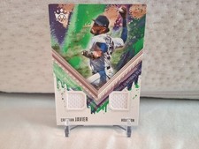 Cristian Javier DK Materials Patch Rookie Card 2021 Diamond Kings Houston Astros