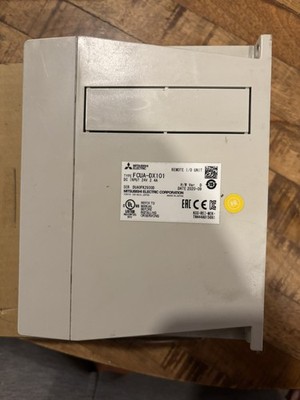 MITSUBISHI FCUA-DX101 Remote I/O Unit 24V 2.4A H/W Ver.D Automation Controller