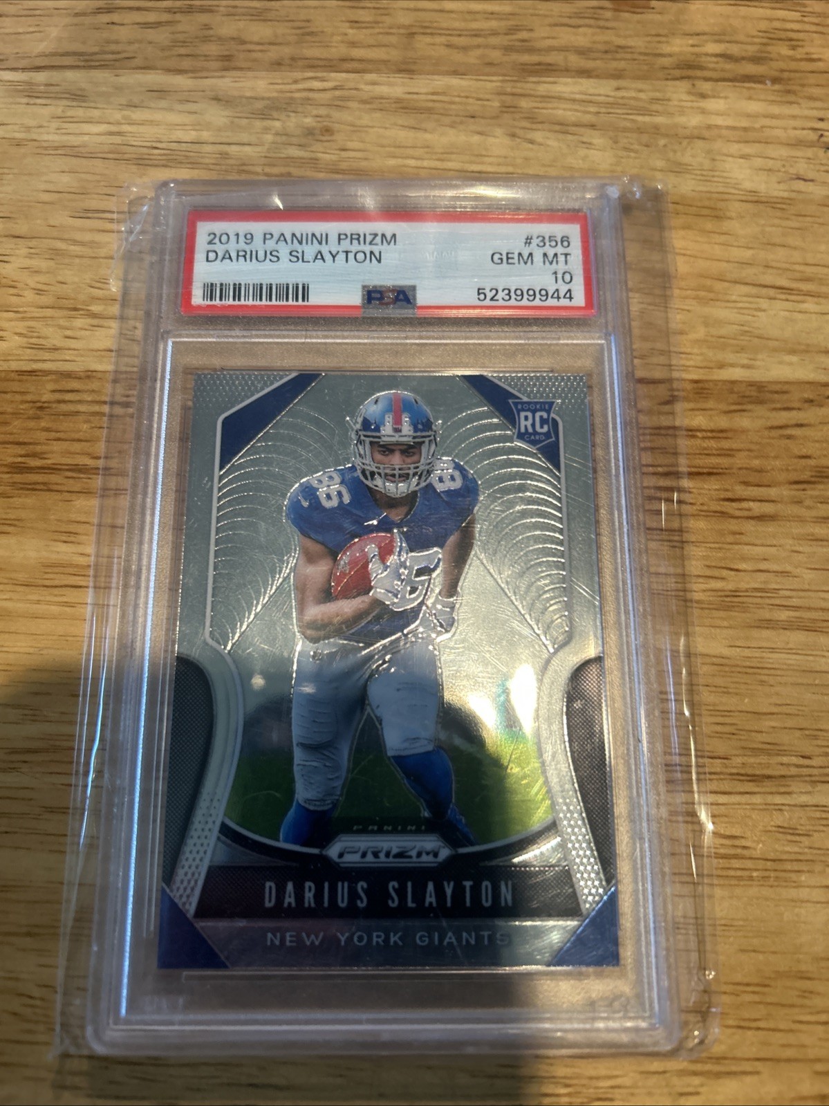 Darius Slayton Panini Prizm #356 Base