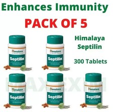5 x Himalaya Septilin 60Tabs Powerful Immunity Booster Exp 2027