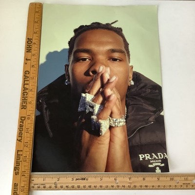Lil Baby Rapper Poster Print Billboard Magazines 2021 Power Player Cover 14x10