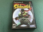 Shinobi (PlayStation 2 PS2, 2002) w/ Case *No Manual* - O721